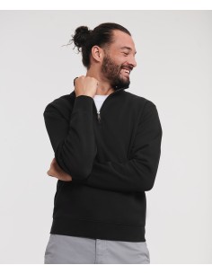 R-R-270M-0-Adults' Authentic 1/4 Zip Sweat 2